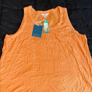 Market & Spruce Orange women’s tank